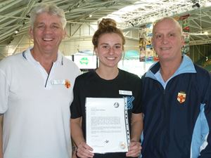 Elise Receives Award
