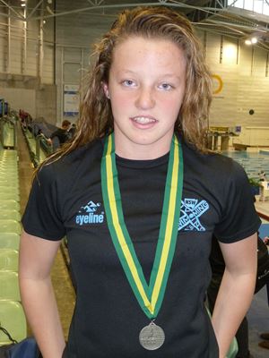 Jade Moody & Medal